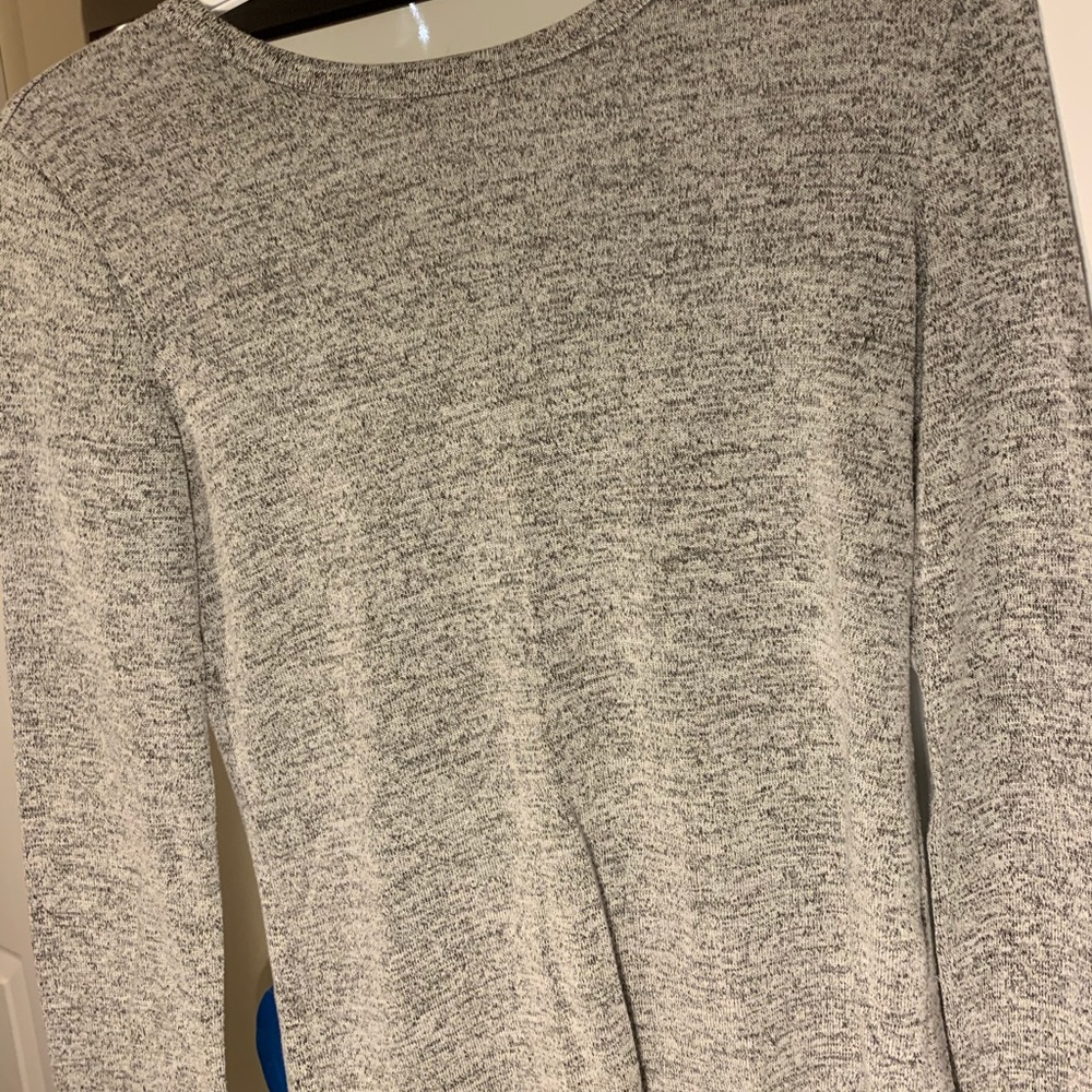 Small grey knit sweater